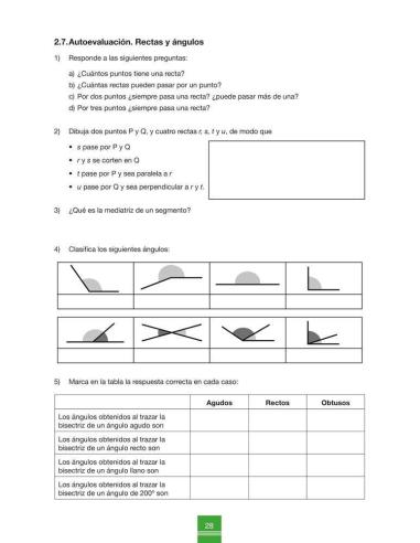 Cuaderno de aprendizaje y refuerzo 1.3: Geometría