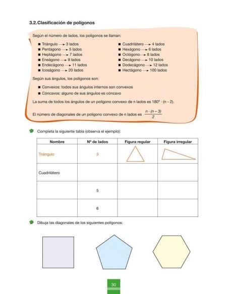Cuaderno de aprendizaje y refuerzo 1.3: Geometría