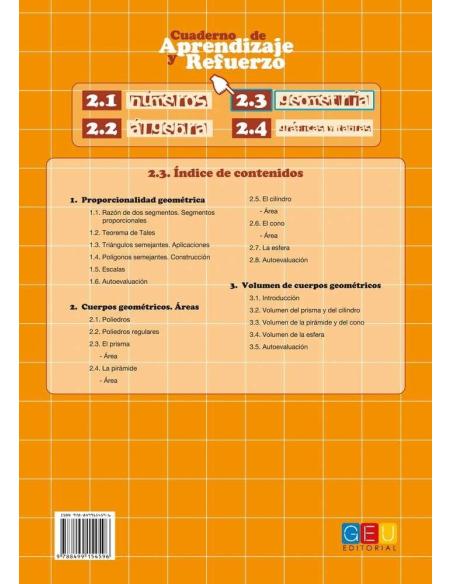 Cuaderno de aprendizaje y refuerzo 2.3: Geometría Cuaderno de aprendizaje y refuerzo 2.3: Geometría