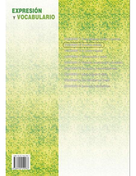 Palabras. Expresión y vocabulario · Nivel 1. Cuaderno 2: El mundo animal Palabras. Expresión y vocabulario · Nivel 1. Cuaderno 2: El mundo animal