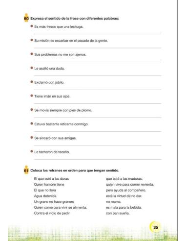 Palabras. Expresión y vocabulario · Nivel 1. Cuaderno 3: El mundo vegetal