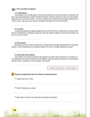 Palabras. Expresión y vocabulario · Nivel 1. Cuaderno 5: Vivienda, construcción y localidad