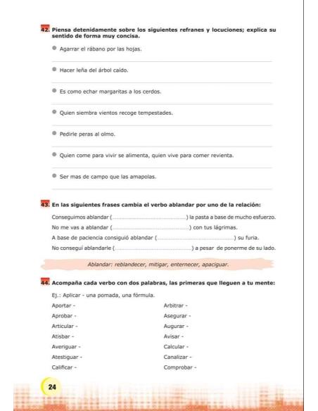 Palabras. Expresión y vocabulario · Nivel 2. Cuaderno 3: El mundo vegetal Palabras. Expresión y vocabulario · Nivel 2. Cuaderno 3: El mundo vegetal