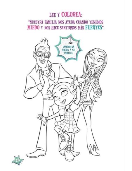 Vampirina. Inteligencia Emocional con Disney. Miedo Vampirina. Inteligencia Emocional con Disney. Miedo