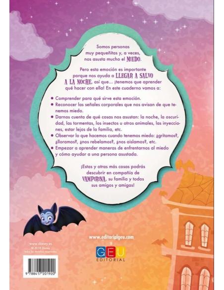 Vampirina. Inteligencia Emocional con Disney. Miedo Vampirina. Inteligencia Emocional con Disney. Miedo