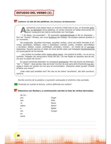 Palabras. Expresión y vocabulario · Nivel 2. Cuaderno 4: Alimentación y salud