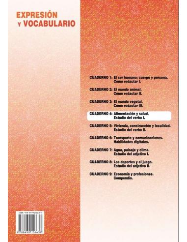 Palabras. Expresión y vocabulario · Nivel 2. Cuaderno 4: Alimentación y salud