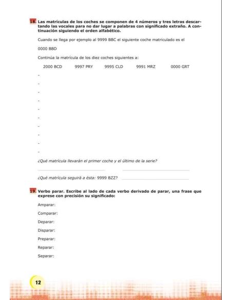 Palabras. Expresión y vocabulario · Nivel 2. Cuaderno 6: Transporte y comunicaciones