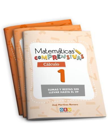 Pack 1º Matemáticas (Cálculo) + Organizador semanal de regalo Pack 1º Matemáticas (Cálculo) + Organizador semanal de regalo