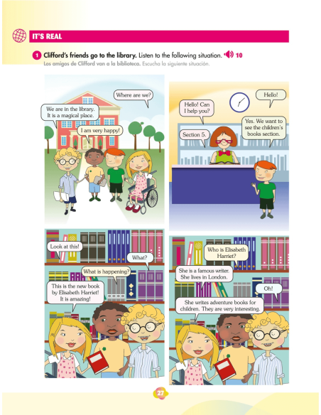 Inglés fácil con Clifford 6.1 Inglés fácil con Clifford 6.1