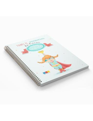 Libreta A4 tapa blanda: "Tienes el potencial de hacer cosas increíbles" Libreta A4 tapa blanda: "Tienes el potencial de hacer cosas increíbles"