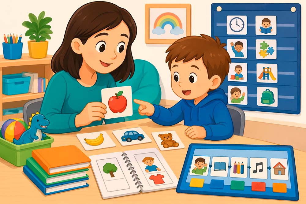 Actividades para aprender ingles con niños autistas