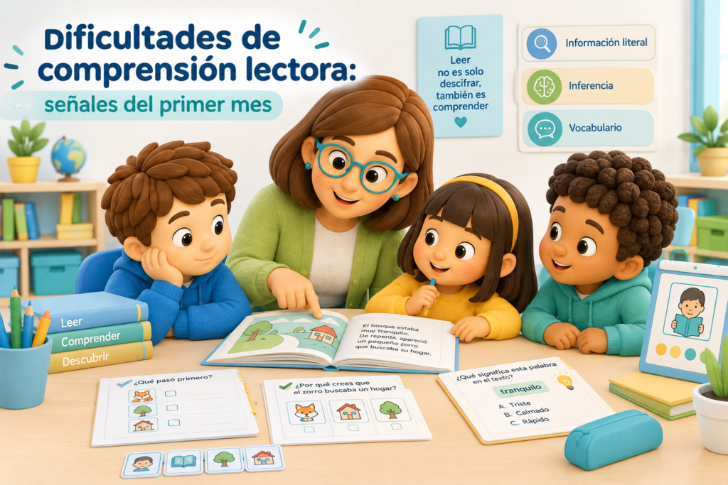 Signes pour détecter les difficultés de compréhension écrite