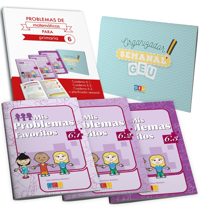 Pack Mis Problemas Favoritas 6º