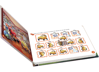 CARS ATENCIÓN  LIBRO–JUEGO PUZLE