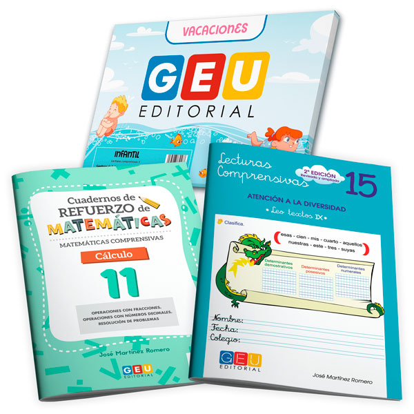 Cuadernos de verano de 4º de Primaria para Vacaciones 2026