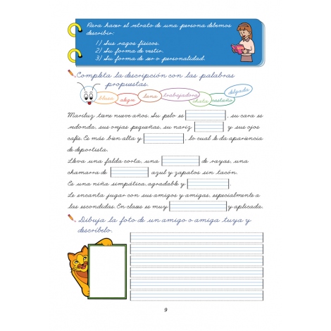 Paquete 4º Lecturas Comprensivas· Letra cursiva
